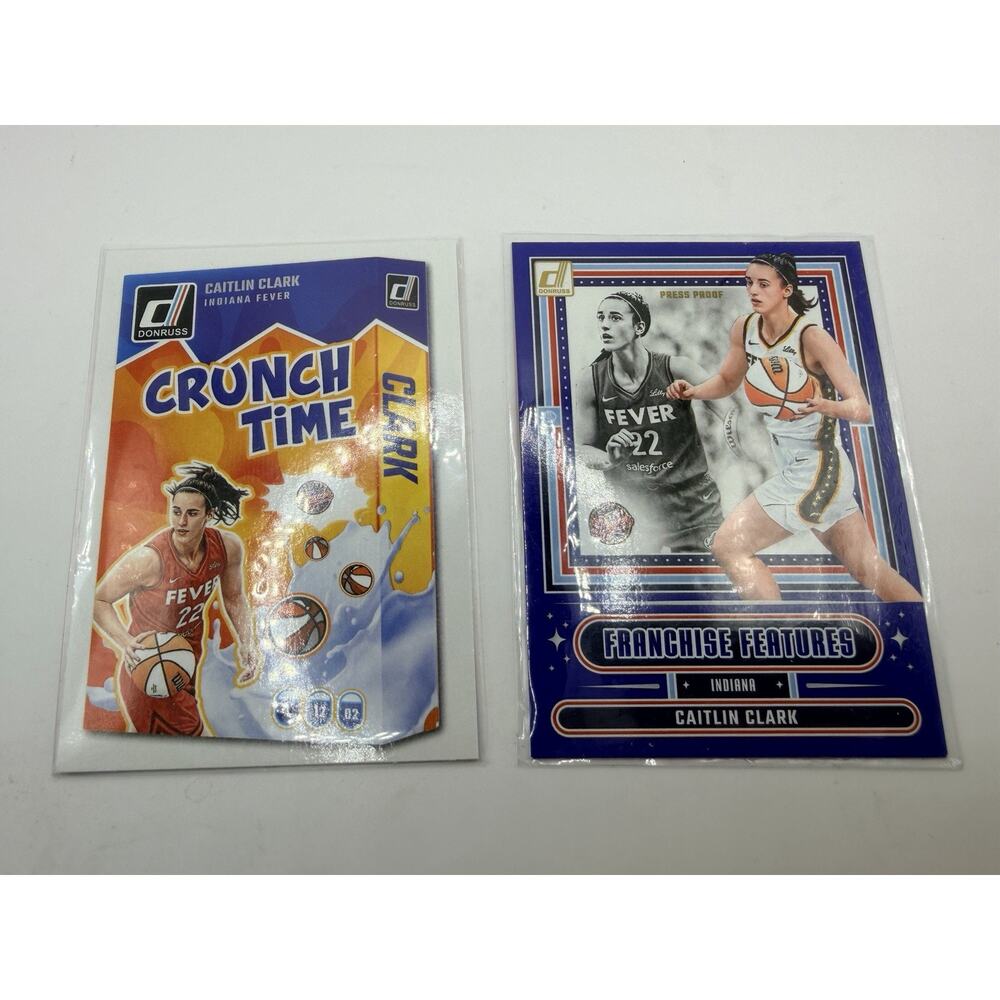 2025 Panini Donruss WNBA - Franchise Features Caitlin Clark #13 Blue & Crunch T